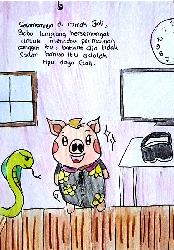 Boba Babi Kecil yang Rakus | Bookabook By Me